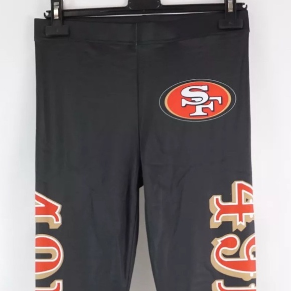 NEW San Francisco 49ers NFL Full-Length Yoga Pant Leggings Women’s S M L XL 2XL - Picture 2 of 4